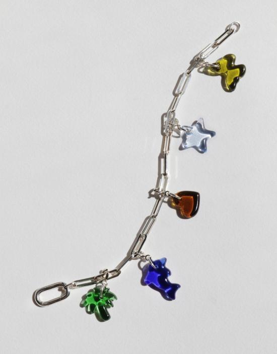  클레드 바디 주얼리 D 아이콘 체인 팔찌 스털링 실버 - CLED