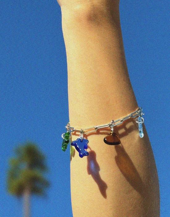  클레드 바디 주얼리 D 아이콘 체인 팔찌 스털링 실버 - CLED