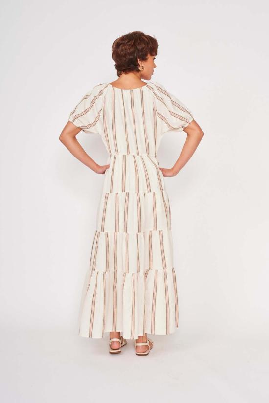  dra 롱 원피스 드라 아야나 드레스 빈티지 아이보리 - OTHER BRANDS