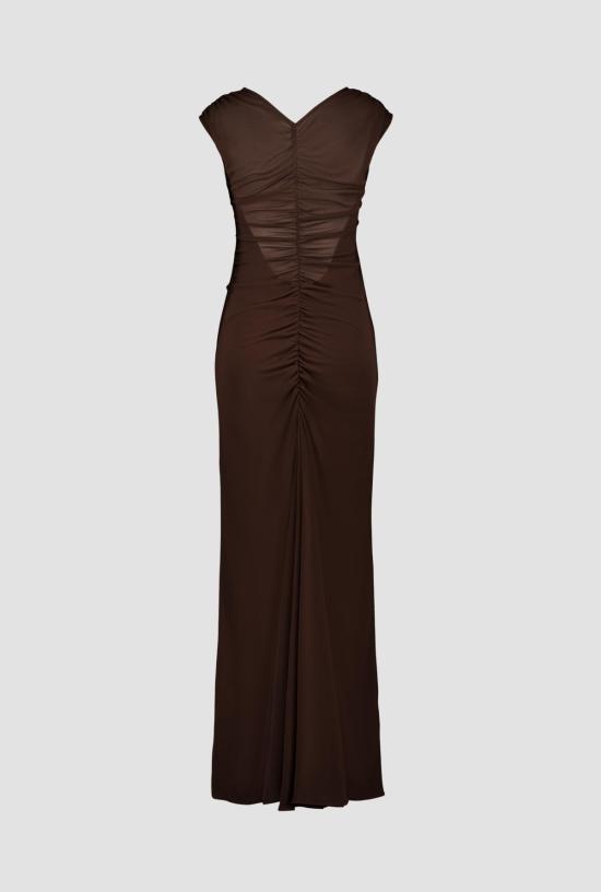  SAEMDI 롱 원피스 사엠디 브이넥 머메이드 드레스 - SAEMDI