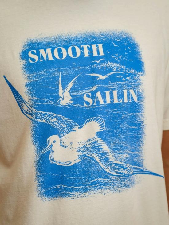  Mollusk 반팔 티셔츠 연체동물 스무스 세일링 티