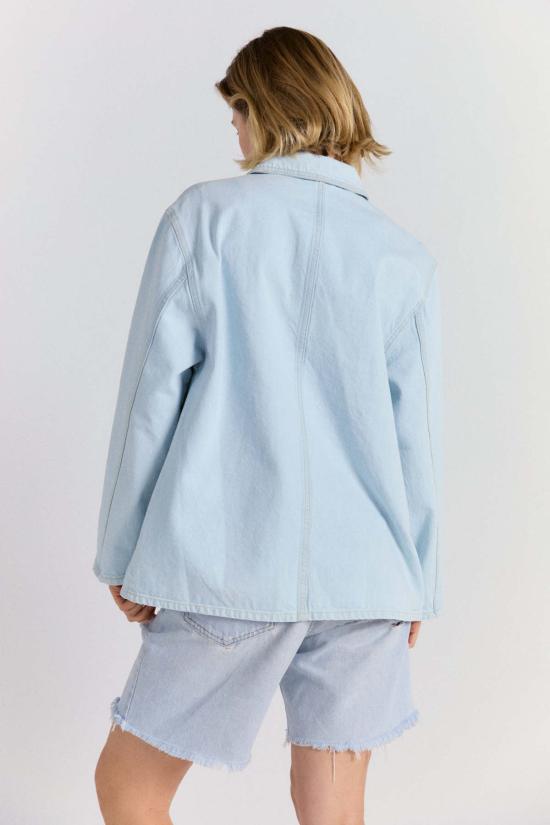  샤이나 모트 데님 자켓 초어 코트 - SHAINA MOTE