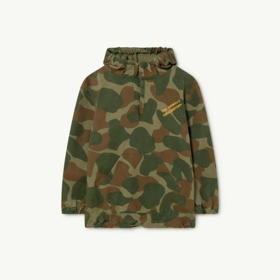  [키즈] 더 애니멀스 옵저버토리 자켓 어린이 동물 관측소 잉어 재킷 녹색 군용 - THE ANIMALS OBSERVATORY