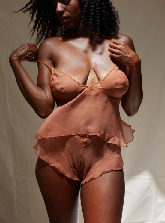  Lorette Lingerie 라운지 웨어 로레트 란제리 폴리 탑