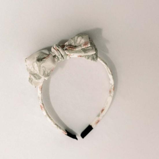  [키즈] Piper&Cloth 헤어 액세서리 키즈 파이퍼앤클로스 쓰리 리틀 보우즈 헤어밴드 라벤더 필드 - PIPER&CLOTH