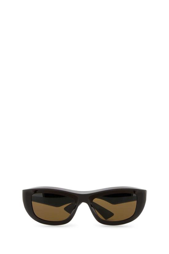  보테가베네타 안경 보테가 베네타 선글라스 다크 브라운 - BOTTEGA VENETA