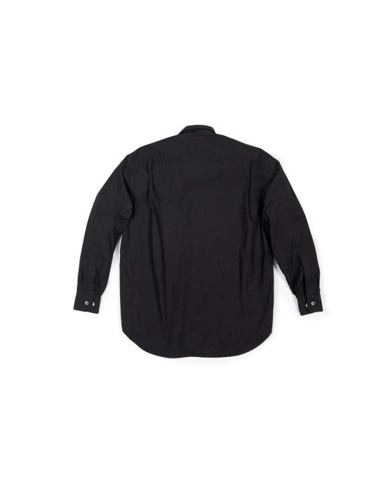  LWN 셔츠 Lwn 애쉬 셔츠 블랙 플리츠 - LWN