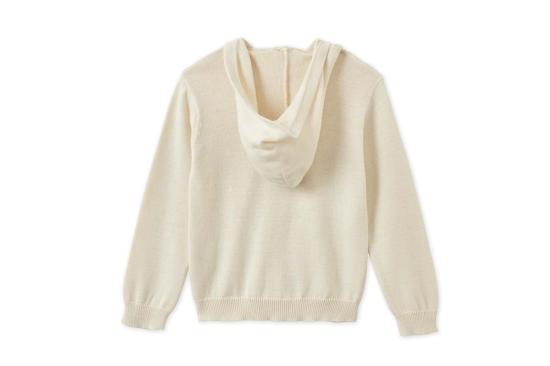  [키즈] 빌드 하우스 오브 리틀 풀오버 키즈  오가닉 니트 가디건 에크루 - VILD HOUSE OF LITTLE