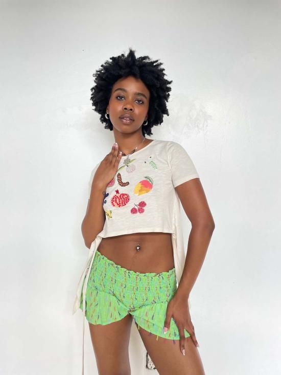  Abacaxi 숏팬츠 아바카시 스모크드 블루머즈 - OTHER BRANDS