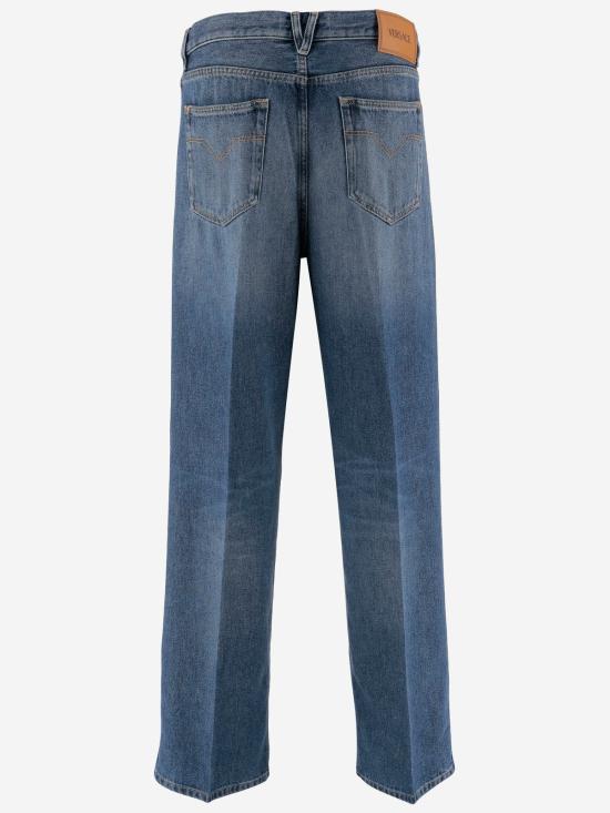  베르사체 데님 팬츠 메두사 비기 진 데님 - VERSACE