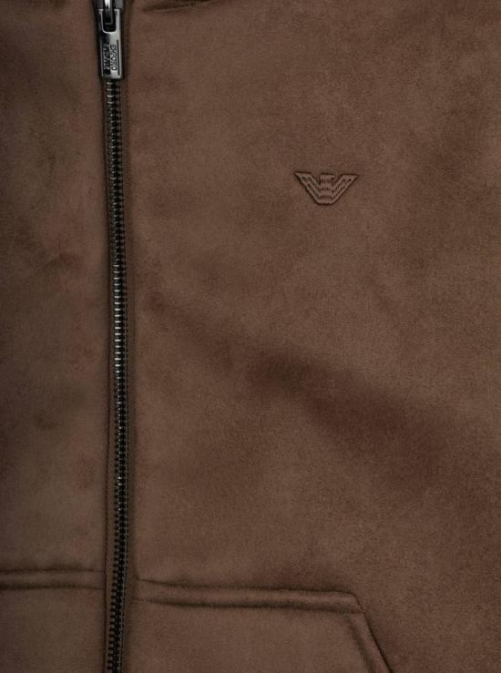  [키즈] 엠포리오 아르마니 자켓 아동용 재킷 (갈색) - EMPORIO ARMANI