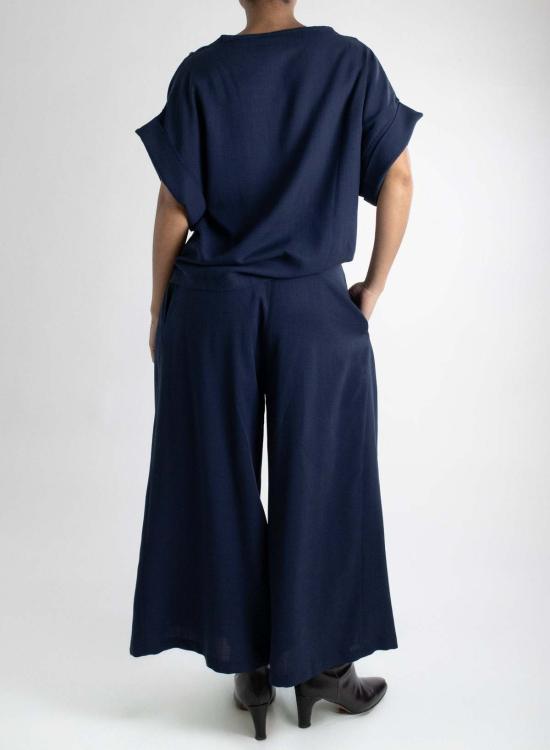  Meg 크롭 팬츠 메그 이지 퀼로트 네이비 - OTHER BRANDS