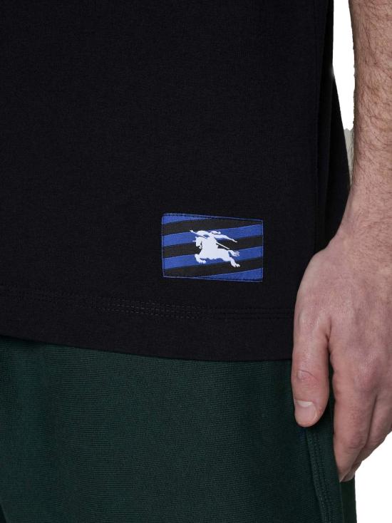  버버리 반팔 티셔츠 블랙 - BURBERRY