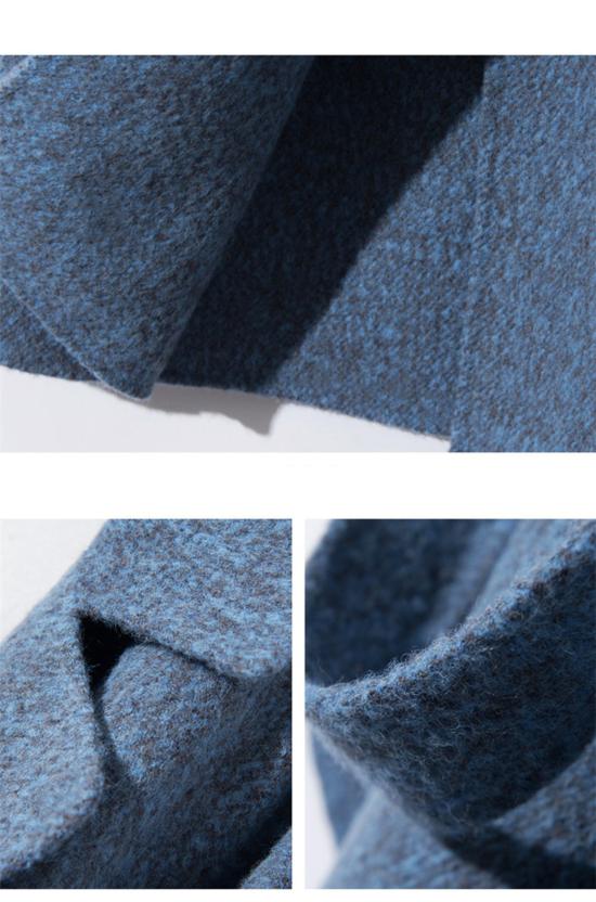  오퓨전 코트 벨티드 야크 울  옐로우 - OPUSION