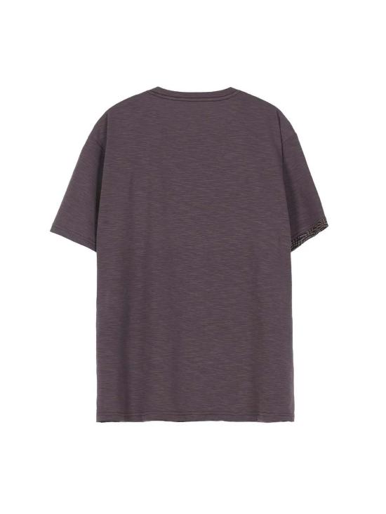  엑슬림 반팔 티셔츠 Xlim Ep.8 02 티셔츠 브라운 - XLIM