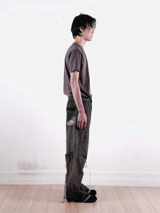  엑슬림 반팔 티셔츠 Xlim Ep.8 02 티셔츠 브라운 - XLIM