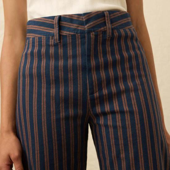  Faherty 스트레이트 팬츠 파헤티 트윌 타이드 팬츠 스트라이프