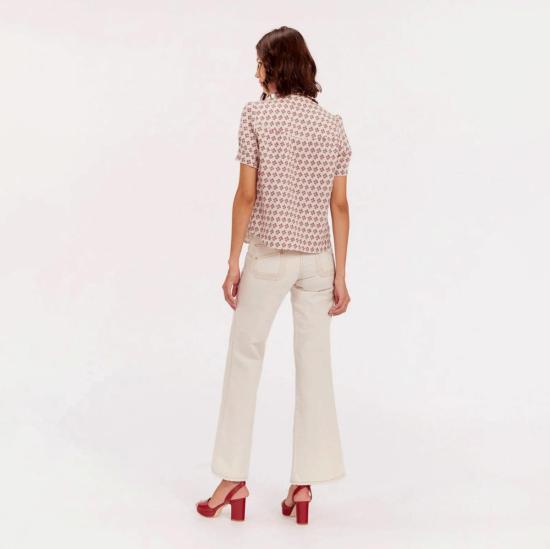  이네스 드 라 프레상쥬 블라우스 Ines De La Fressange 콘스탄스 셔츠 - INES DE LA FRESSANGE