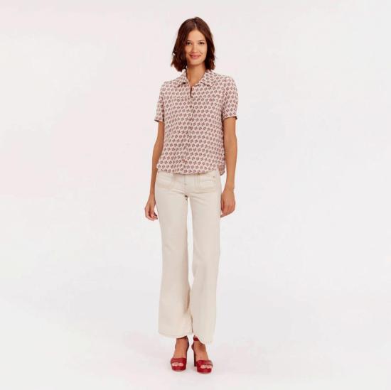  이네스 드 라 프레상쥬 블라우스 Ines De La Fressange 콘스탄스 셔츠