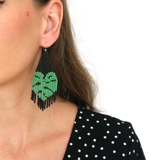  포스테리 이어링 포스터리 몬스테라 귀걸이 - FOSTERIE