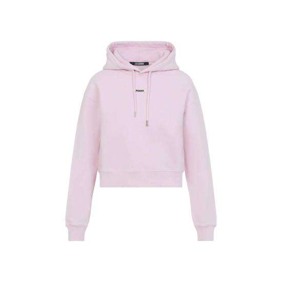  자크뮈스 스웨터 르 후디 그로스 그레인 후디 핑크 - JACQUEMUS