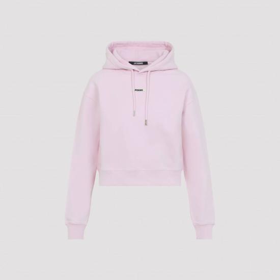  자크뮈스 스웨터 르 후디 그로스 그레인 후디 핑크 - JACQUEMUS