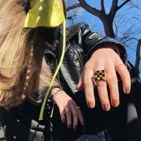  타린 토마스 반지 사무엘 링 타이거 아이