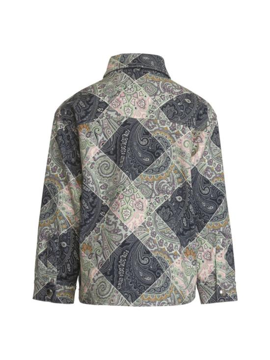  [키즈] 에트로 자켓 키즈 체크 재킷 (블루) - ETRO