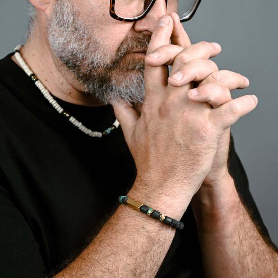  스타피쉬 프로젝트 네크리스 뱅가드 용암 구슬 목걸이 - STARFISH PROJECT