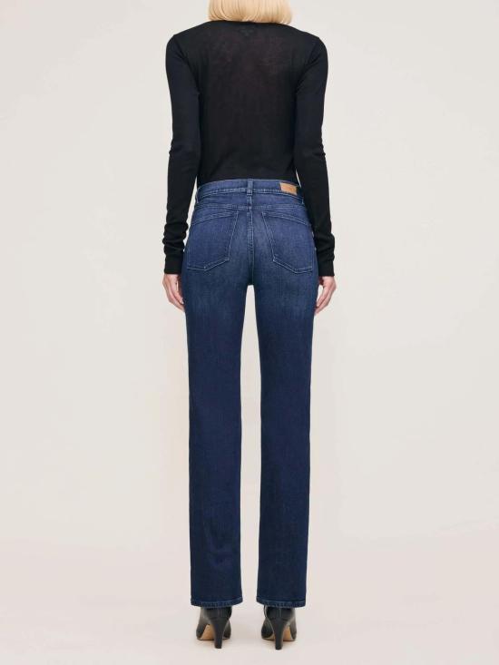  DL 1961 데님 팬츠 Dl 1961 패티 스트레이트 하이라이즈 진 블루 케이브 - DL 1961