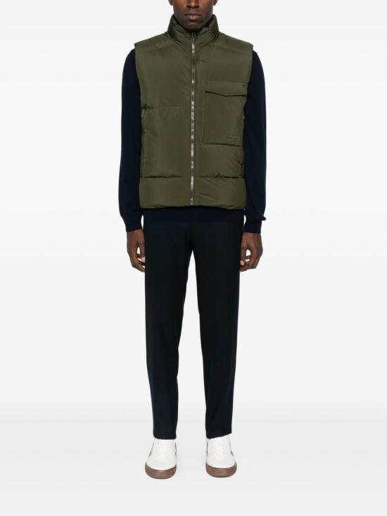  폴 스미스 베스트 패딩 조끼 (녹색) - PAUL SMITH