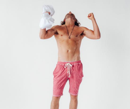  Crow Collective 숏팬츠 크로우 콜렉티브 저니 쇼츠 레드 록스 - OTHER BRANDS