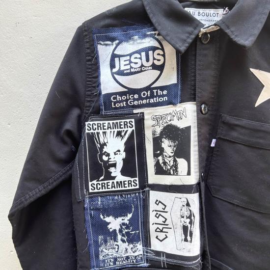  Artist 자켓 아티스트 펑크 패치워크 Jkt 아티스트 콜라보레이션 아르만도 레예스 - OTHER BRANDS