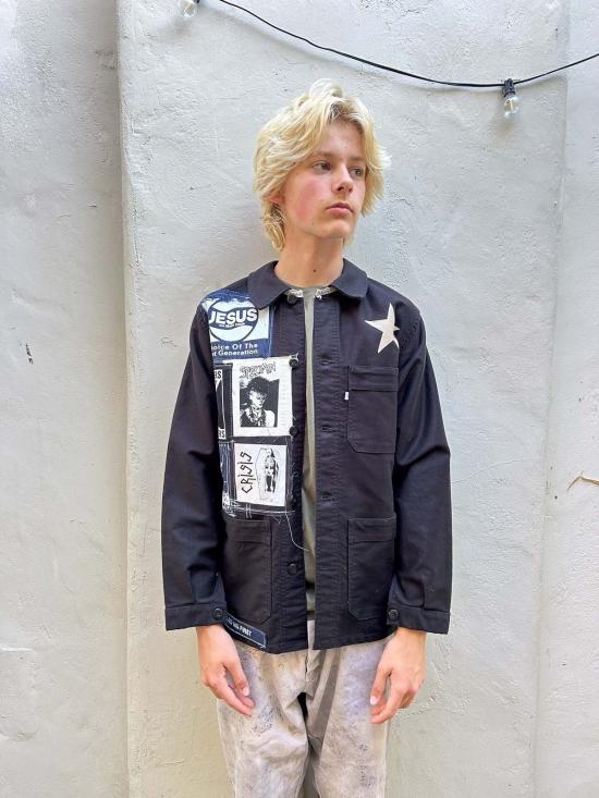  Artist 자켓 아티스트 펑크 패치워크 Jkt 아티스트 콜라보레이션 아르만도 레예스 - OTHER BRANDS