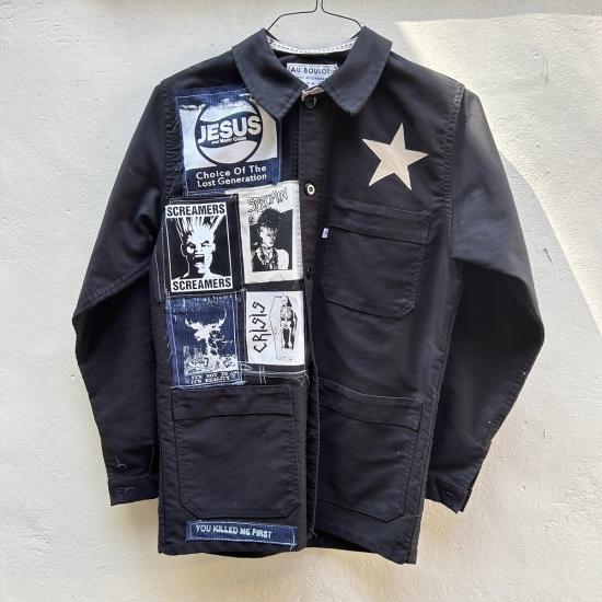  Artist 자켓 아티스트 펑크 패치워크 Jkt 아티스트 콜라보레이션 아르만도 레예스 - OTHER BRANDS
