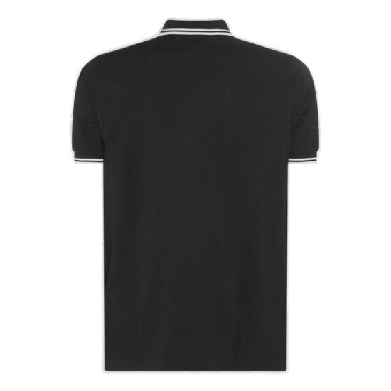  프레드페리 폴로 티셔츠 프레드 페리 트윈팁 반팔 폴로 셔츠 나이트 그린/스노우 화이트 - FRED PERRY