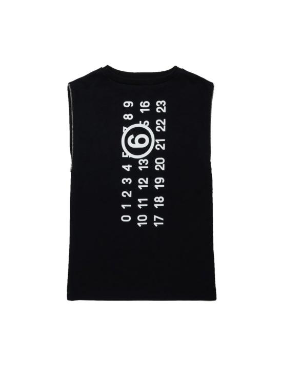  [키즈] MM6 메종마르지엘라 원피스 메종 마르지엘라 로고 멀티컬러 키즈 드레스 (MM6) - MM6 MAISON MARGIELA