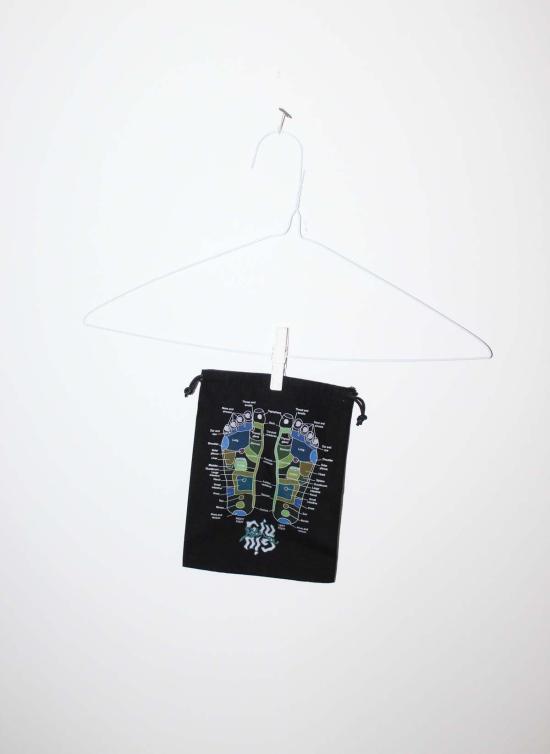  주주 양말 지우 지우 에어 리플렉솔로지 삭스 오닉스/플로라 블러 - GIU GIU