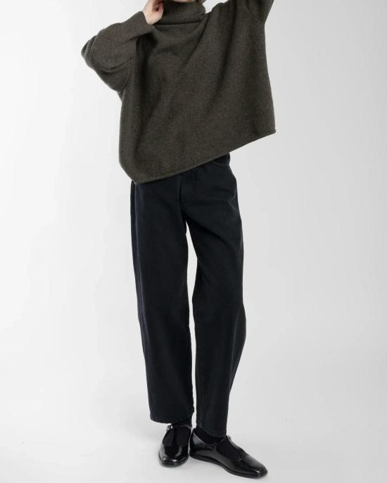  미셀라 그렉 터틀넥 미카엘라 그렉 캐시미어 하이넥 스웨터 - MICAELA GREG