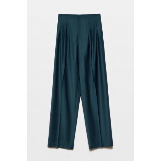  아카리아 스튜디오 스트레이트 팬츠 어스 팬츠 그린