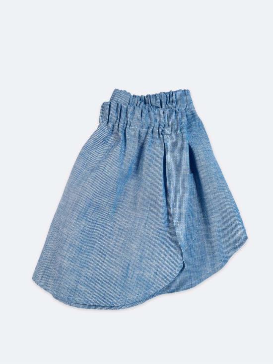  A B E L I N E 숏팬츠 코튼 린넨 스트라이프 여름 러닝 쇼츠 - OTHER BRANDS