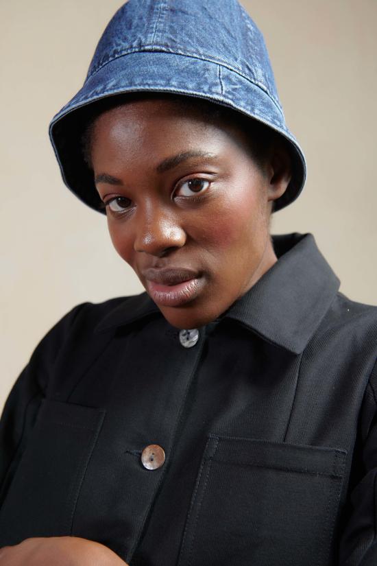  마리아 스탠리 모자 베티루 햇 데님 - MARIA STANLEY