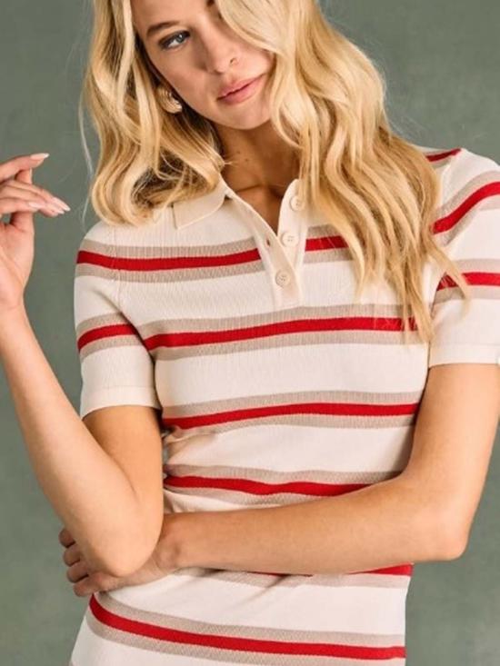  세로야 숏 원피스 세르.오.야 리에브 니트 미니 드레스 - SER.O.YA