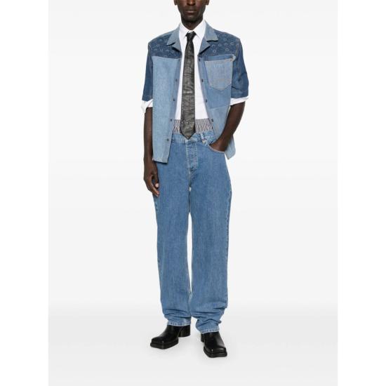  마린세르 데님 팬츠 마린 세르 진 블루 - MARINE SERRE