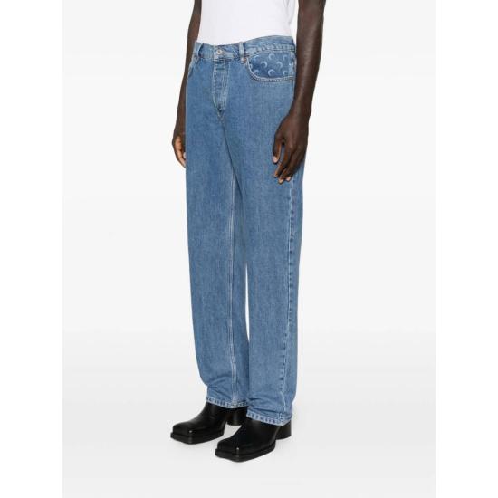  마린세르 데님 팬츠 마린 세르 진 블루 - MARINE SERRE