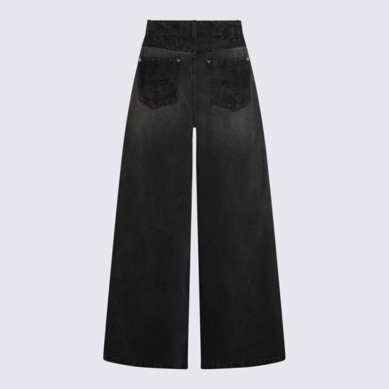  블루마린 데님 팬츠 데님 진 그레이 - BLUMARINE