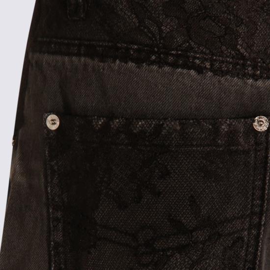  블루마린 데님 팬츠 데님 진 그레이 - BLUMARINE