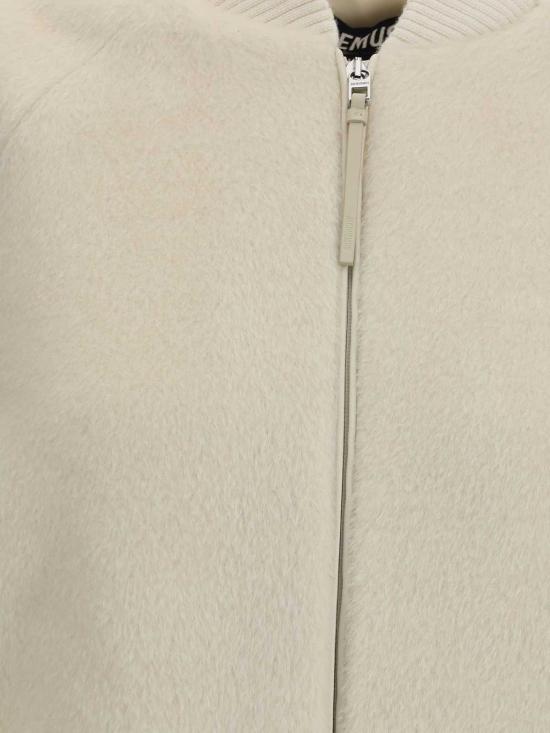  자크뮈스 자켓 플리스 재킷 오프 화이트 - JACQUEMUS