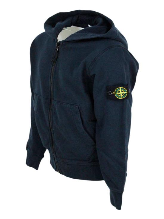  [키즈] 스톤 아일랜드 풀오버 아동용 스웨터 블루 - STONE ISLAND