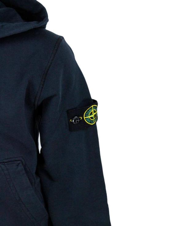  [키즈] 스톤 아일랜드 풀오버 아동용 스웨터 블루 - STONE ISLAND